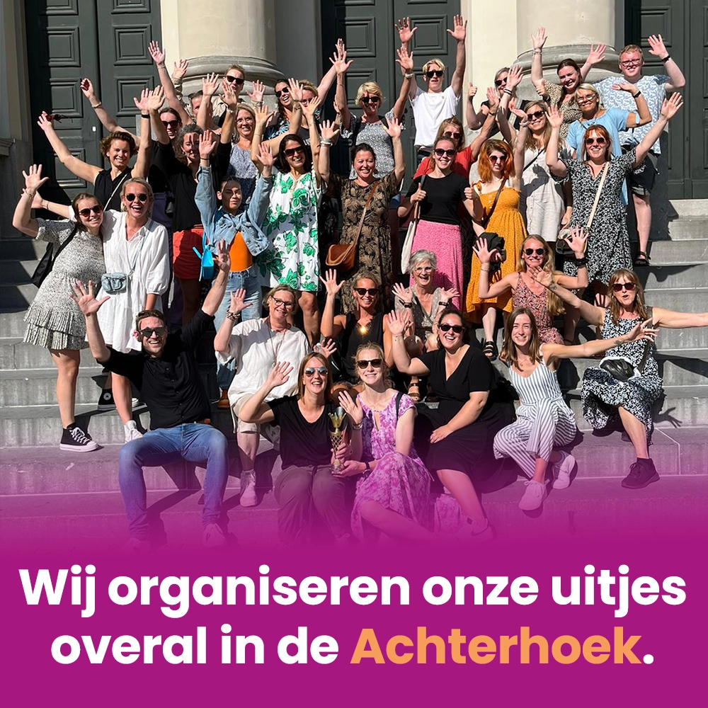 Achterhoek | Uitjesbazen | Company outing | Teambuilding | Departmental outing | Group activity | Staff outing | Team outing