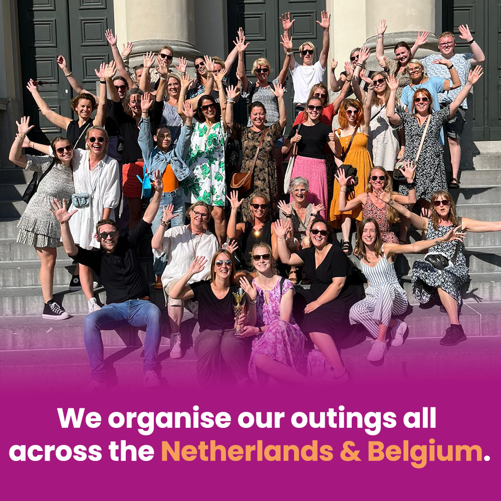 Company outing Netherlands & Belgium | Team outing - Teambuilding | Netherlands & Belgium | Uitjesbazen