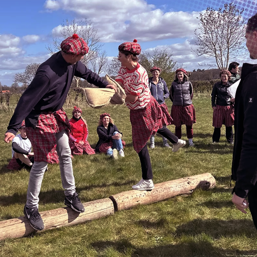 Highland Games | Origineel stoer bedrijfsuitje - teamuitje | Uitjesbazen